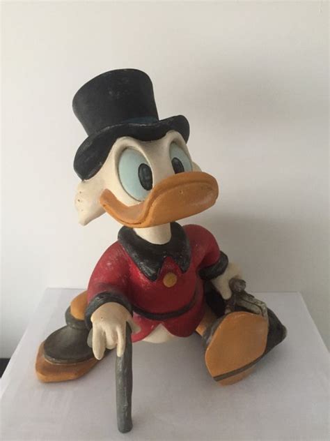 Disney Walt Beeld Dagobert Duck Met Koffer Vol Geld Catawiki