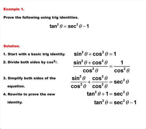 Trig Identities