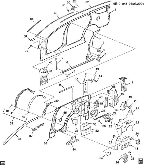 Diagram Of Cadillac Srx Tire Parts