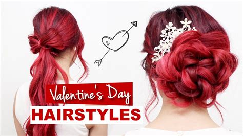 Valentine S Day Hairstyles Tutorial L Formal Hairstyles For Prom Weddings And Special Events