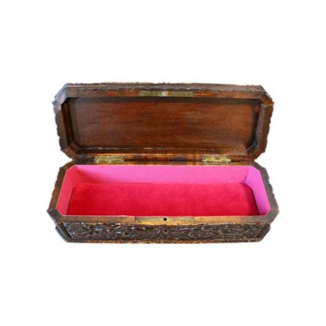 Beautiful Refurbished Victorian Black Forest Jewellery Box JB696