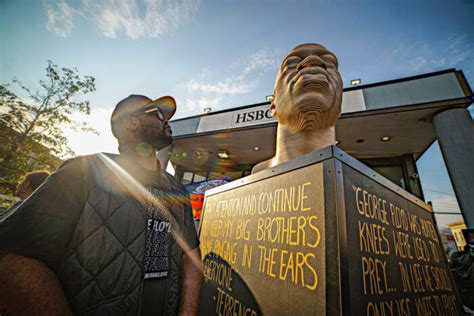 George Floyd statue bids farewell to Flatbush | amNewYork