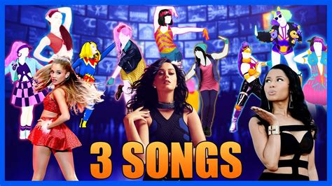 Singers With The Most Songs In Same Just Dance Game Youtube