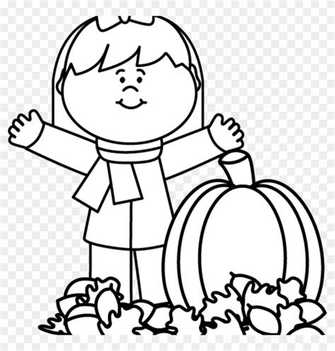 Fall Clipart Black And White Black And White Autumn - Following Directions Coloring Page - Free ...