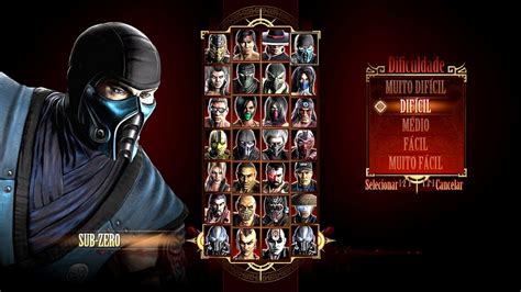 Mortal Kombat 9 Sub Zero Klassic Tower HARD NO MATCHES LOST