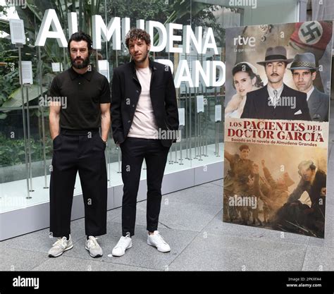 Actors Javier Rey L And Jon Olivares R Pose During The Photocall Of