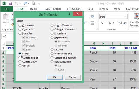 How To Quickly And Easily Delete Blank Rows And Columns In Excel