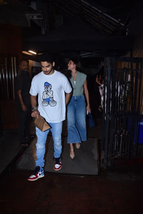 About Last Night: Ishaan Khatter's Dinner Date With Rumored Girlfriend ...