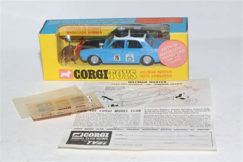 Corgi 302 Hillman Hunter Rally Car, Mint in Mint Original Box | DB ...