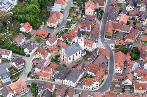 Schonungen Von Oben Kirchengeb Ude Der Katholischen Kirche In