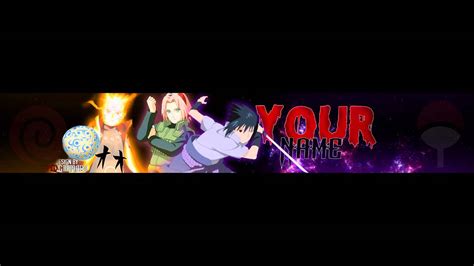 Background Naruto Youtube Banner