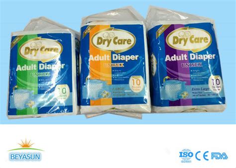 Dry Care Brand Disposable Adult Diapers Nappies With Wetness