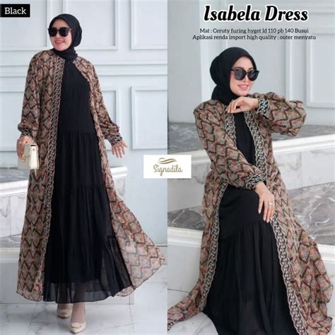 Jual Isabela Dress Original By Signadila Shopee Indonesia