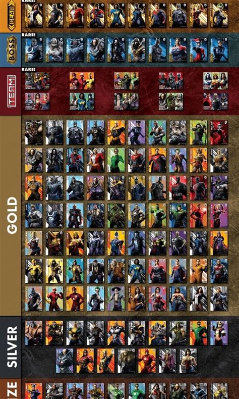 Injustice Arcade Series 4 Cards Hobbies And Toys Memorabilia