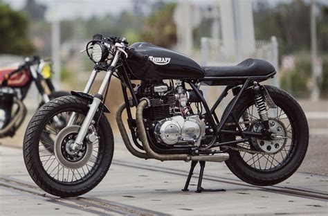 Kawasaki KZ400 Cafe Racer by Therapy Garage | Cafe racer motorcycle ...