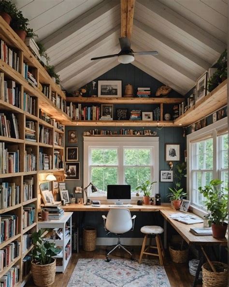 Perfect She Shed Ideas For Book Lovers Toolzview Home Library