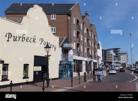 Poole Town Centre Dorset England Uk Gb Stock Photo Alamy