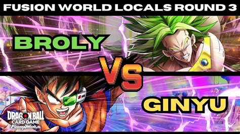 Scrubgames Dbs Fusion World Webcam Locals Round Ginyu Versus Broly