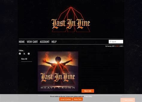 Last In Line Official Online Store Merch Music Downloads And Clothing