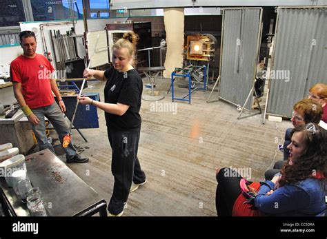 Glass Blowing Demonstration At National Glass Centre Liberty Way