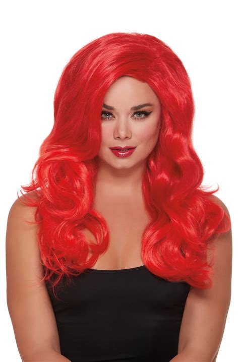 Long Wavy Red Wig