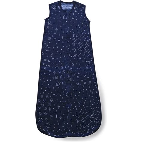 Plum Baby Muslin Space Sleeping Bag Navy Big W