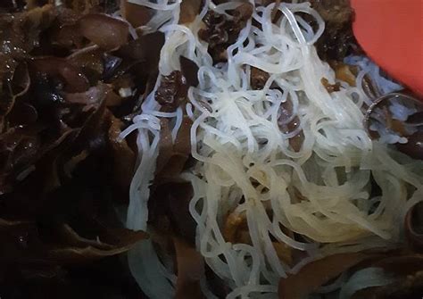 Resep Tumis Jamur Kuping Bihun Oleh Bumi Mita Cookpad