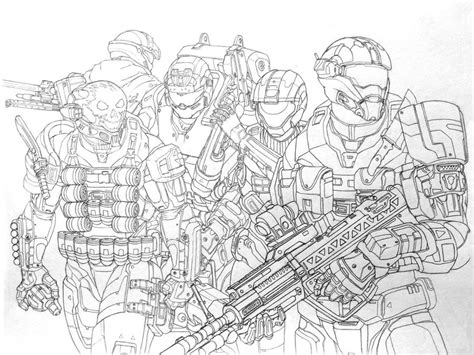 Halo Reach: Noble Team by leonalmasy on DeviantArt