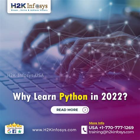 Enhance Your Skill By Learning Python Course At H2k Infosys Velson Medium