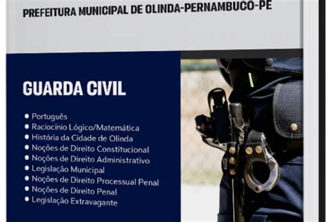 Baixar Apostila Prefeitura De Olinda PE 2023 Guarda Civil