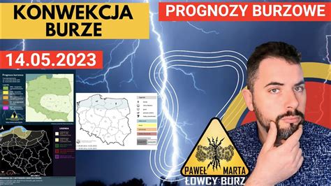 PROGNOZA BURZOWA Burze w niedzielę na pn zach Możliwy grad 14 05