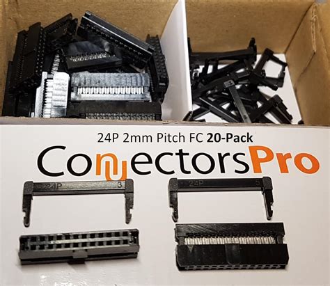 Pc Accessories Connectors Pro 20 PK 2X12 24P 2mm 0 079 Pitch Dual