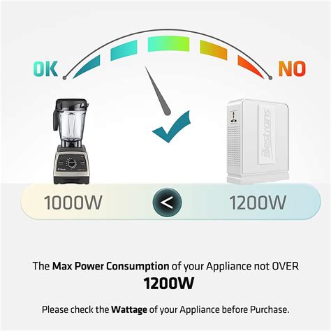 Buy Bestrans W Step Up Voltage Converter V To V Slim Power