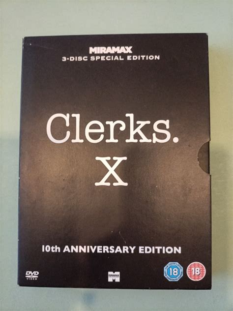 Clerks X 10th Anniversary Edition 3 DVD SET Bo Hobbies Toys