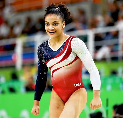 Watch a Young Laurie Hernandez Perform a Gymnastics Floor Routine | Us ...