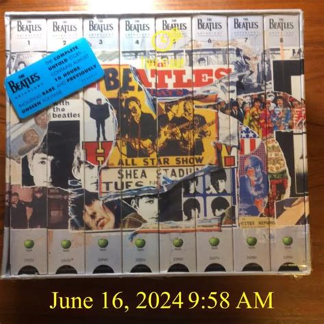 THE BEATLES ANTHOLOGY VHS Video Box Set 1996 8 Tapes Sealed NEW 65