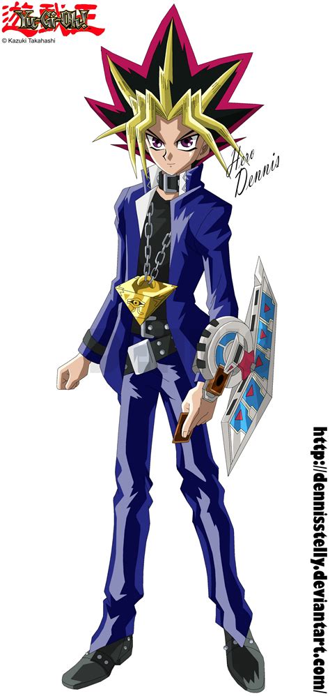 Yu-Gi-Oh! - Yami Yugi render by DennisStelly on DeviantArt