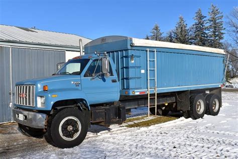 GMC Grain Truck | Trucks, Big rig trucks, Big trucks