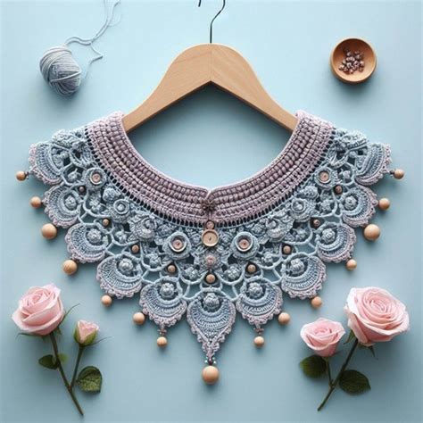 Crochet Collar Idea - All Crafts