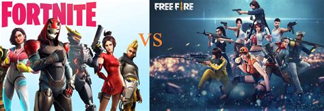 Fortnite vs Garena Free Fire