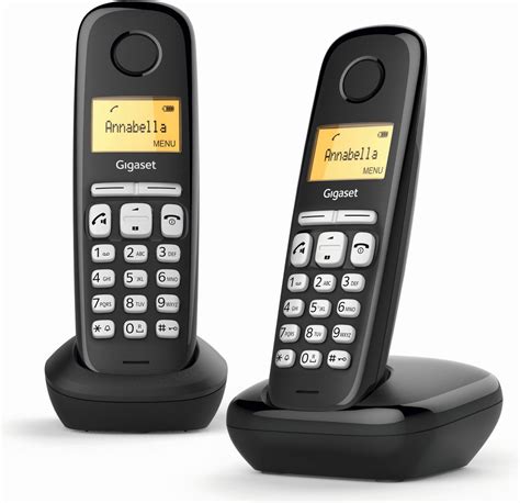 Bol Gigaset A220 Duo V2 Duo DECT Telefoon Zwart