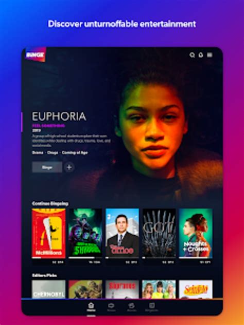 binge  android