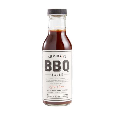 Sebastian And Co Bbq Sauce 350ml The Gourmet Warehouse