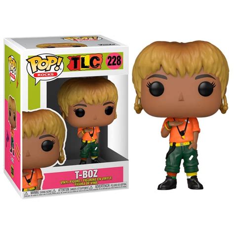 Funko Pop Rocks Tlc T Boz 228 Original Boneco Colecionavel Moça Do