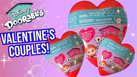 Disney Doorables Valentine S 2024 Couples Adult Collector Review Youtube