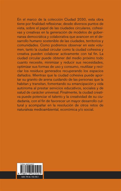 Libros Catarata On Twitter Ciudades Circulares Cohesivas Y