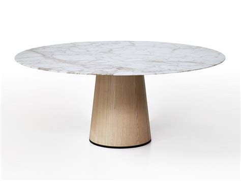 Round Marble Pedestal Dining Table Homystyle