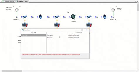 flow path graphs  increment plots  flownex padt