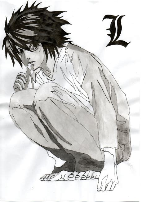 Lawliet 'L' Ryuzaki by BioSnakeZard on DeviantArt