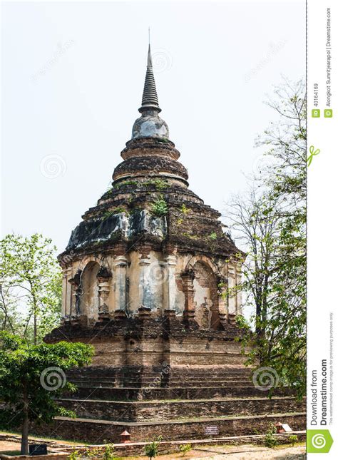 Wat Jed Yod In Chiangmai Thailand Stock Image Image Of Siam Landmark 40164169